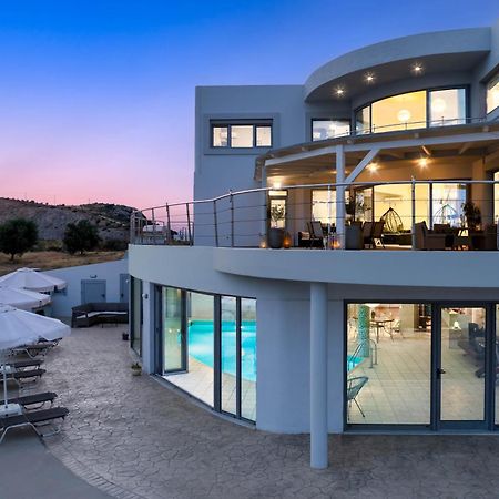 Villa Zafira - Seaview Manor With Heated Pool Kallithéa Dış mekan fotoğraf