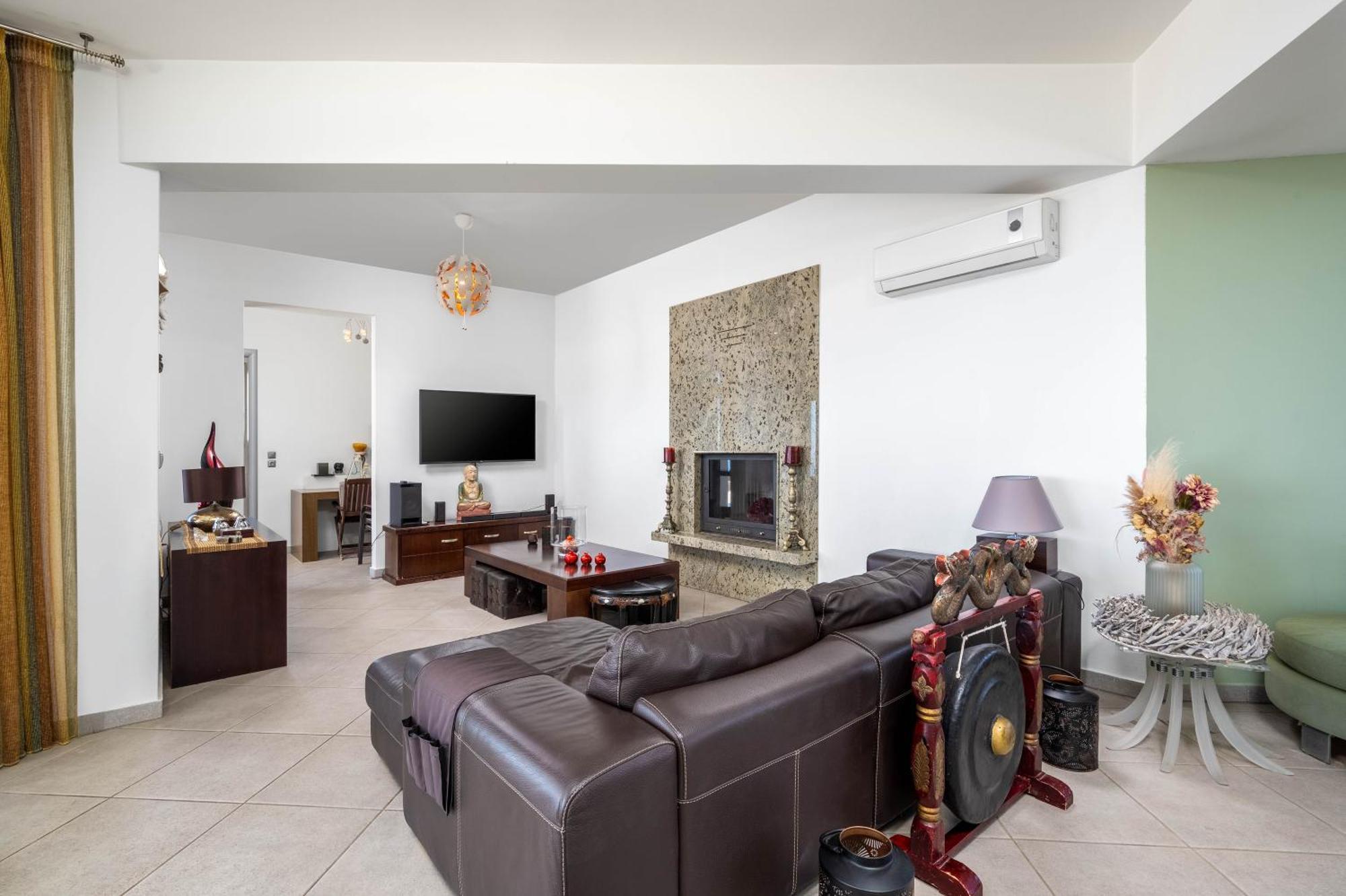 Villa Zafira - Seaview Manor With Heated Pool Kallithéa Dış mekan fotoğraf