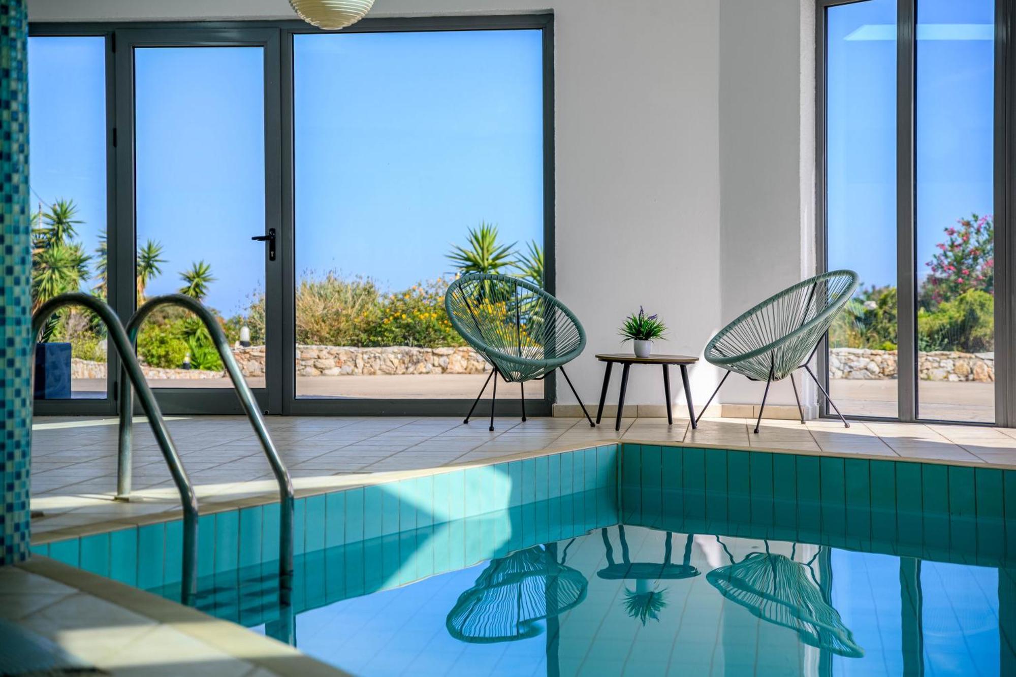 Villa Zafira - Seaview Manor With Heated Pool Kallithéa Dış mekan fotoğraf