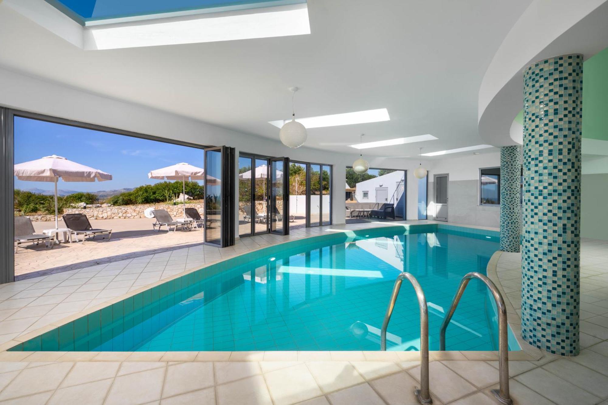 Villa Zafira - Seaview Manor With Heated Pool Kallithéa Dış mekan fotoğraf